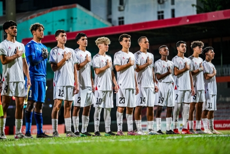 فدائي الناشئين يحقق فوزاً عريضاً على نظيره المالديفي ودياً