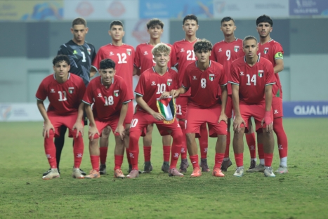 فدائي الناشئين يتعادل مع الهند في افتتاح تصفيات كأس آسيا 