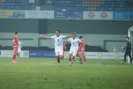 فدائي الناشئين يتعادل أمام نظيره اللبناني بهدف لمثله