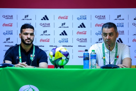 أبو جزر: مواجهة ليبيا مفتاح استمرار فلسطين في كأس العرب واللاعبون جاهزون للتحدي