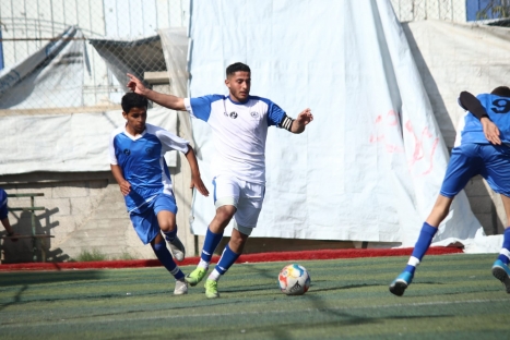 شباب رفح يحقق فوزه الثاني والرباط يكتسح شباب معن وفلسطين والشمس يودعان بطولة الأمل