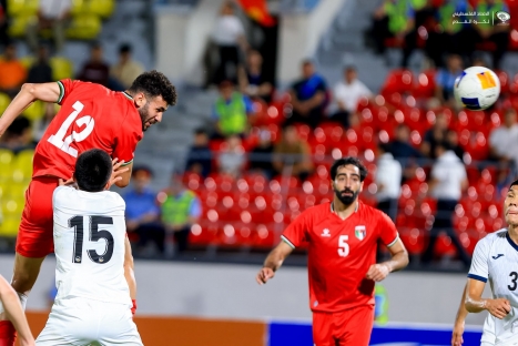 المنتخب الوطني يتعادل للمرة الثانية مع قرغيزستان 