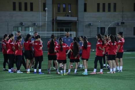 منتخبنا للناشئات يباشر تدريباته في عمّان استعدادا لتصفيات كأس آسيا