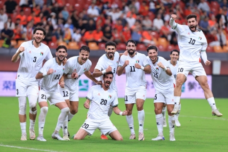 الصين X فلسطين - مباراة ودية 
