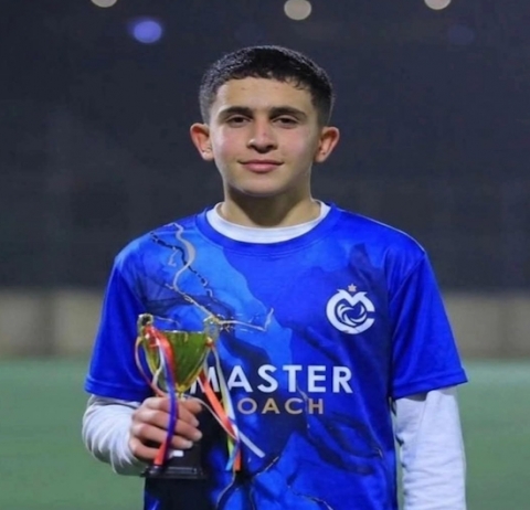 استشهاد اللاعب يوسف سامح شتية برصاص جيش الاحتلال في نابلس