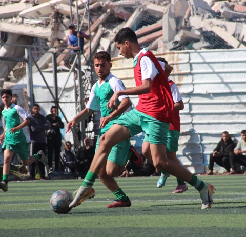 بطولة الأمل.. خدمات جباليا يصعد للإقصائيات وبيت حانون الرياضي يودع 