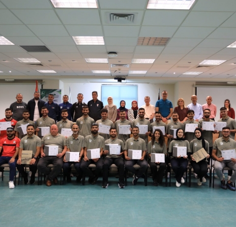 اتحاد كرة القدم وجامعة بيرزيت يختتمان دورة مدربي المستوى الثالث&nbsp;