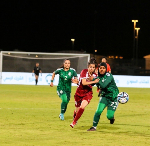 التعادل السلبي يخيم على لقاء سيدات فلسطين والسعودية ودياً