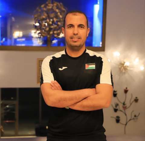 استشهاد المدرب العام لمنتخبنا الوطني الأولمبي هاني المصدّر في قصف إسرائيلي