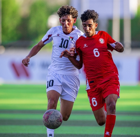 منتخبنا للناشئين يتلقى خسارة أمام لبنان في "غرب آسيا"