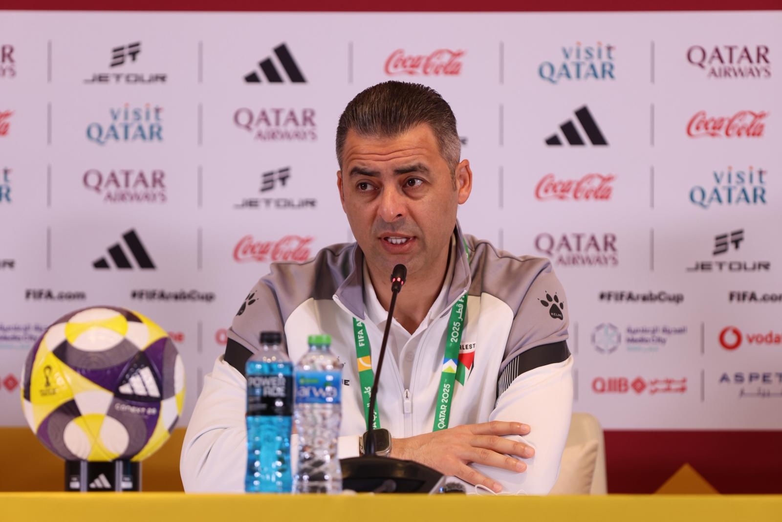 أبو جزر: جميع المنتخبات في مجموعتنا تعرف بعضها جيدا ونثق بقدرتنا على التأهل