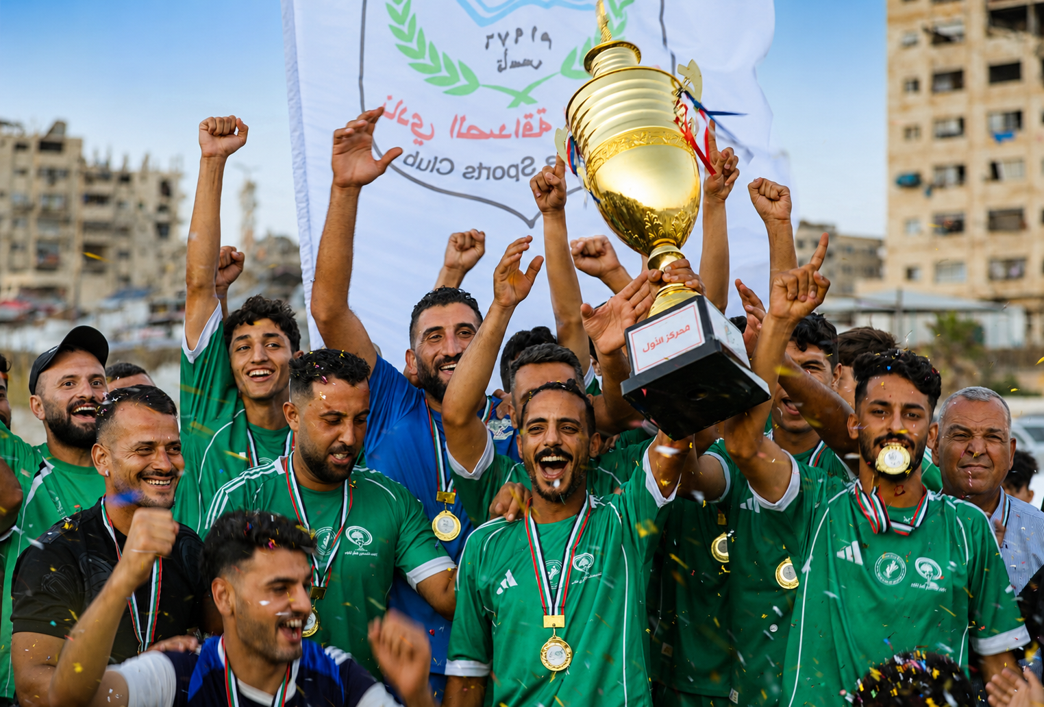 الصداقة يتوج بكأس البطولة السابعة لكرة القدم الشاطئية بفوزه على نماء
