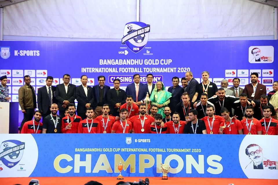 اللواء الرجوب يهنئ الفدائي بإحرازه لقب الكأس الذهبية للمرة الثانية على التوالي