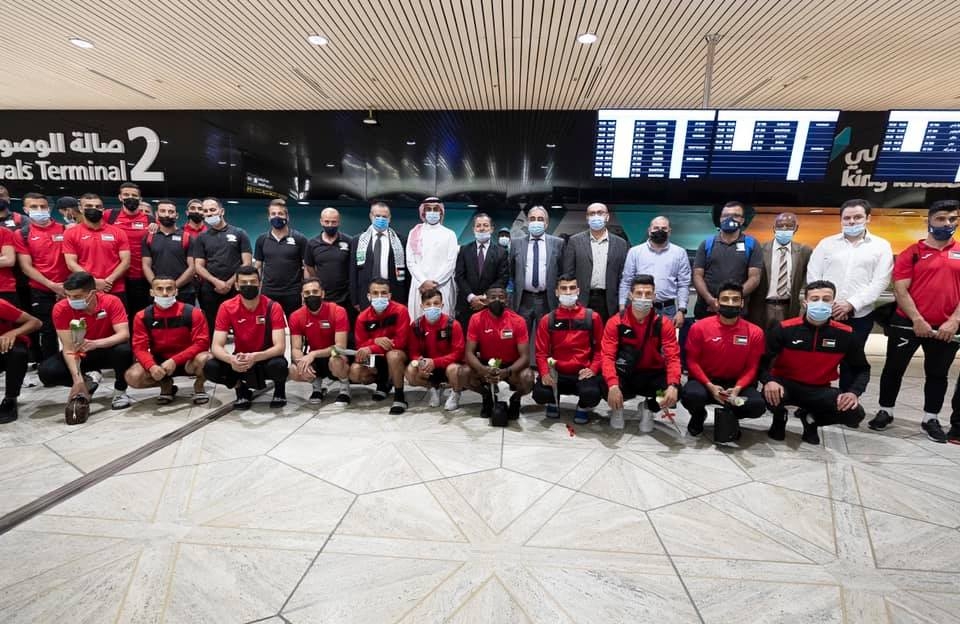 بعثة الفدائي تصل العاصمة السعودية الرياض