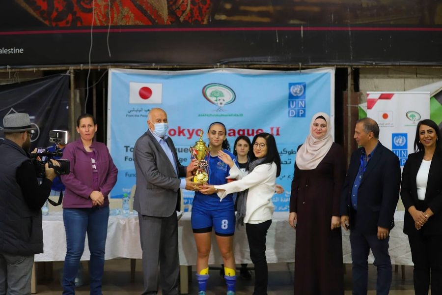 الفريق الرجوب يُتوّج فريق سرية رام الله بلقب بطولة طوكيو لكرة الصالات للفتيات في نسختها الثانية