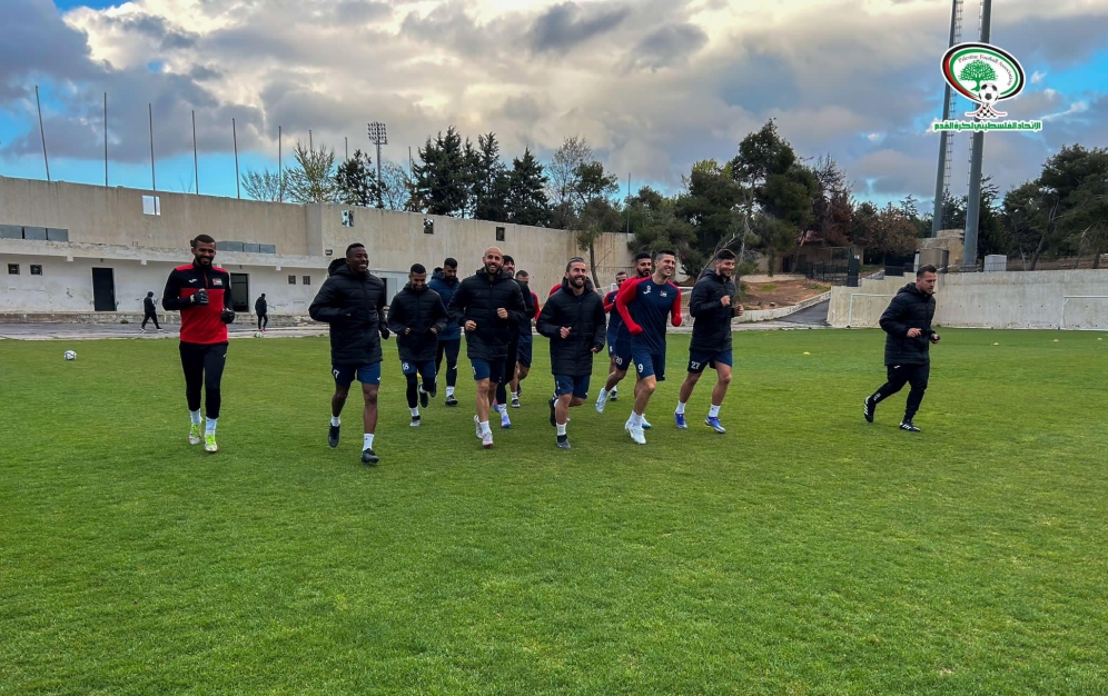 الفدائي يعسكر في الأردن استعدادا لمواجهة البحرين وديا