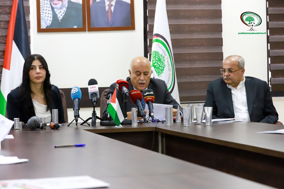 الرجوب: نستنكر ثقافة غضّ الطرف عن الاعتداءات المتكررة بحقّ لاعبينا ومنشآتنا الرياضية