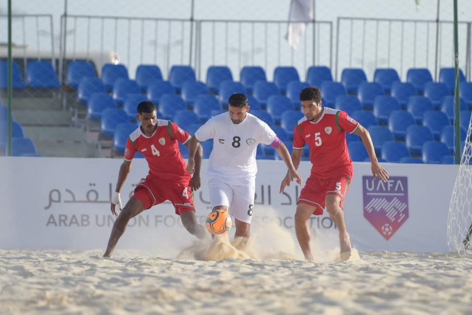 فدائي الشواطئ يخسر أمام عمان في بطولة كأس العرب