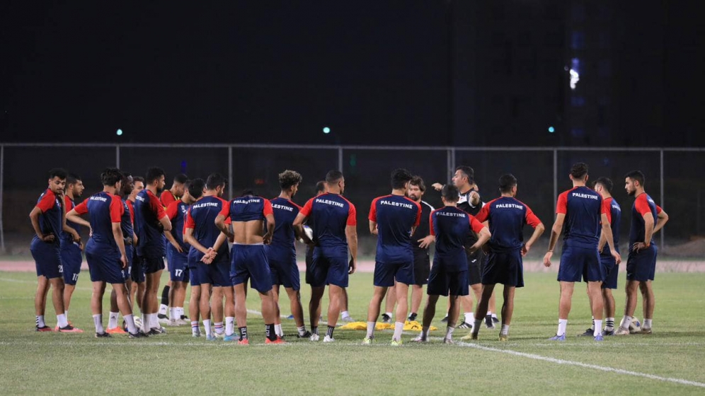 الفدائي الأولمبي يجري تمرينه الأول ضمن معسكره التدريبي في الأردن