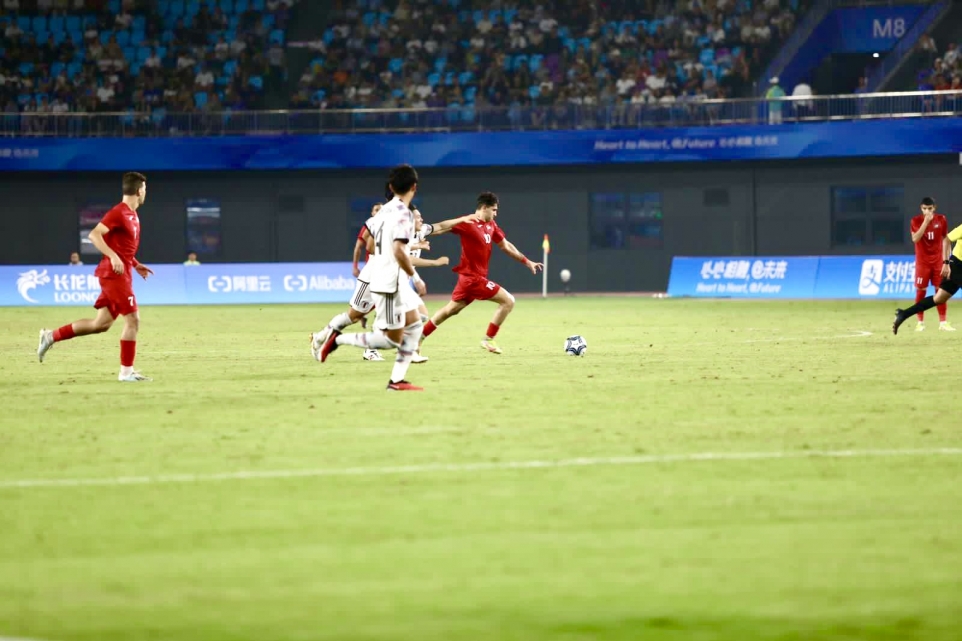 (صور)- منتخبنا الوطني الأولمبي يتأهل لدور الستة عشر من الآسياد