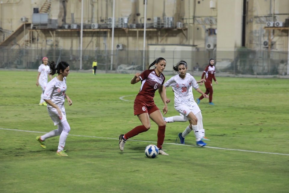 بالصور- الفدائيات يكررن انتصارهن على سيدات البحرين ودياً