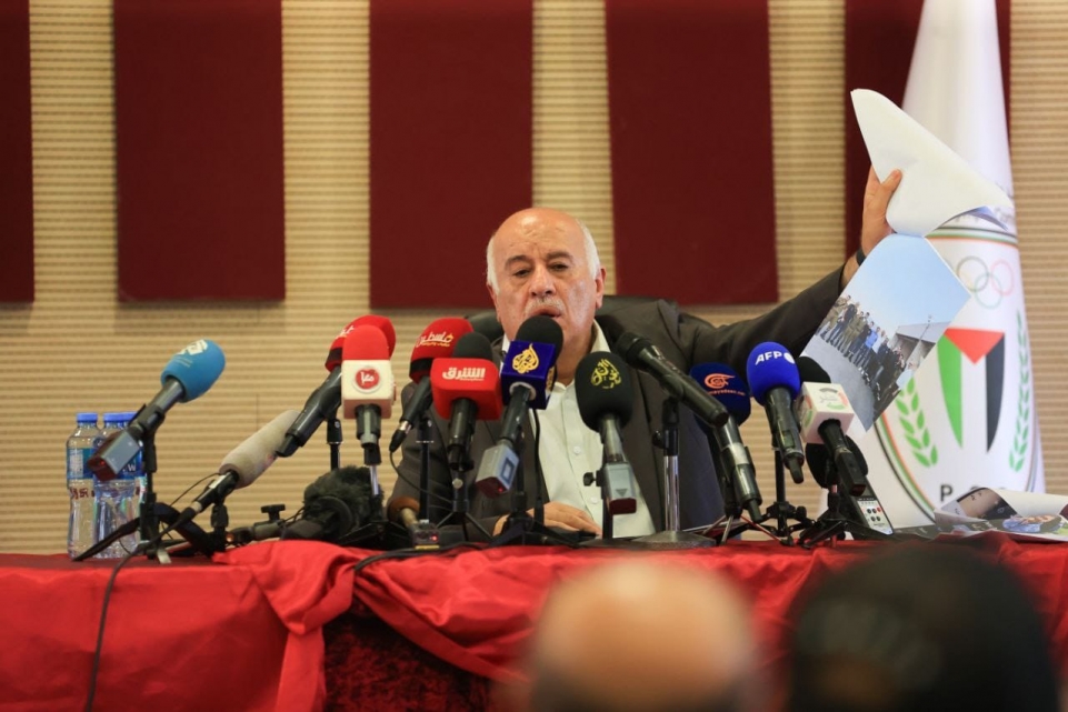 الرجوب: متمسكون بملعبنا البيتي... وسنواصل ملاحقة الاحتلال وكشف جرائمه