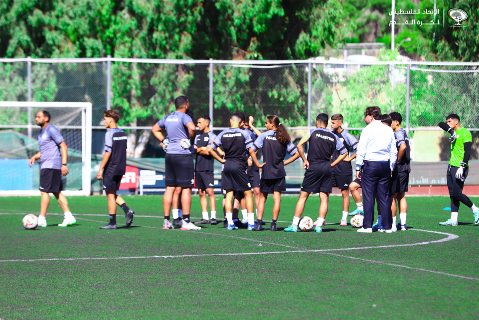بالصور - بطولة غرب آسيا.. فدائي الناشئين ينهي استعداداته لمواجهة البحرين 