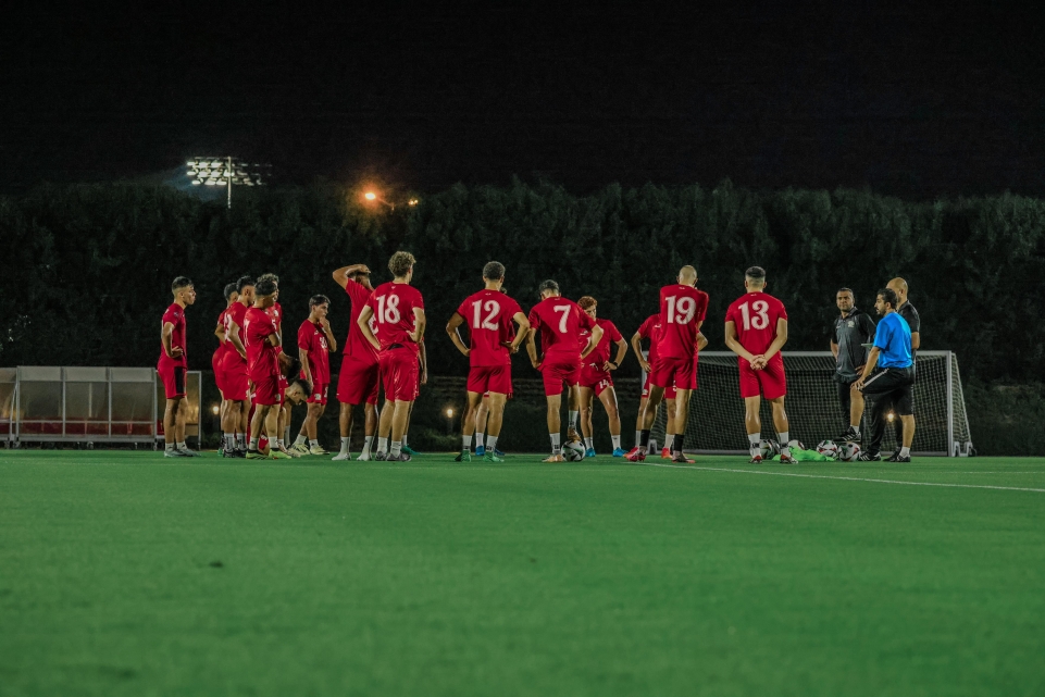 الفدائي الشاب يبدأ معسكره التدريبي في قطر استعدادًا للتصفيات الآسيوية