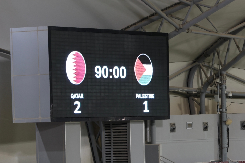 الفدائي الشاب يتعثر في أولى ودياته أمام المنتخب القطري في معسكر الدوحة