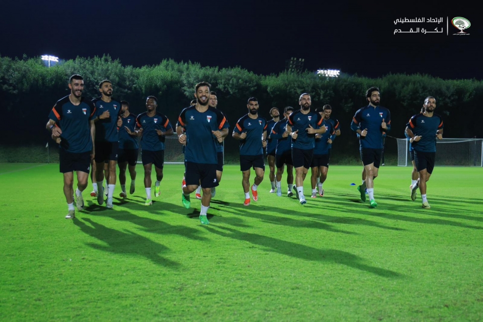 منتخبنا يتابع تحضيراته للقاء الكويت.. وغياب درويش وزيدان والجندي بسبب الإصابة 