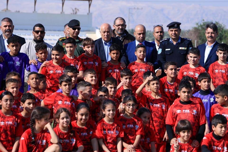 اتحاد الكرة يفتتح في أريحا المركز الأول من مراكز الواعدين