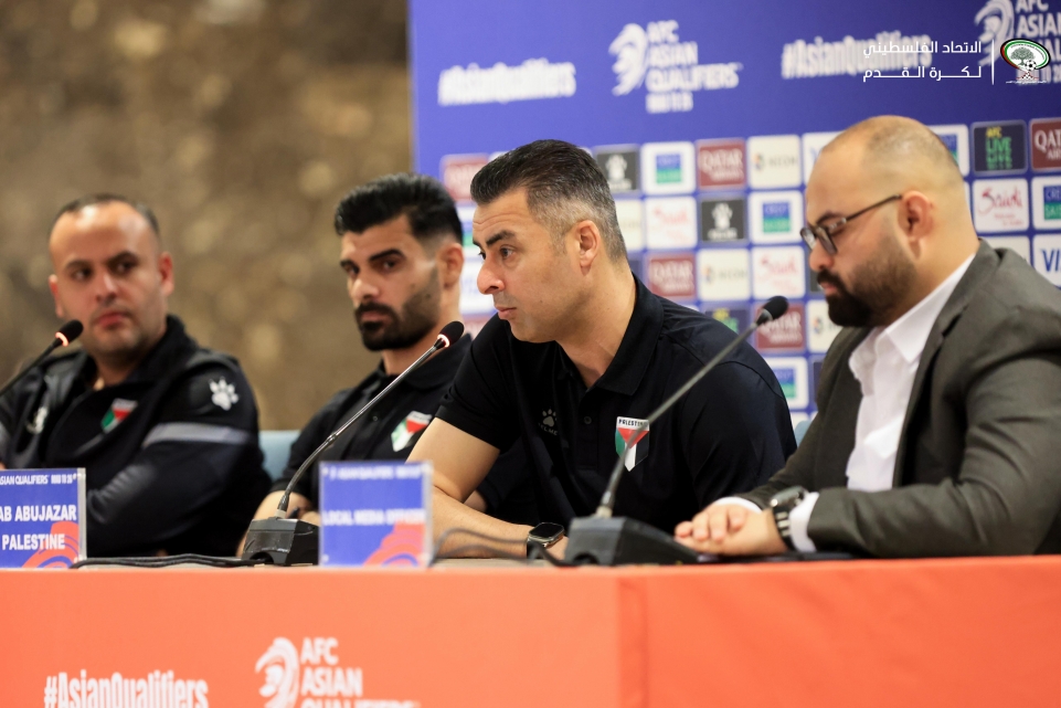 أبو جزر: جاهزون للقاء الأردن وبعيدون عن الضغوطات