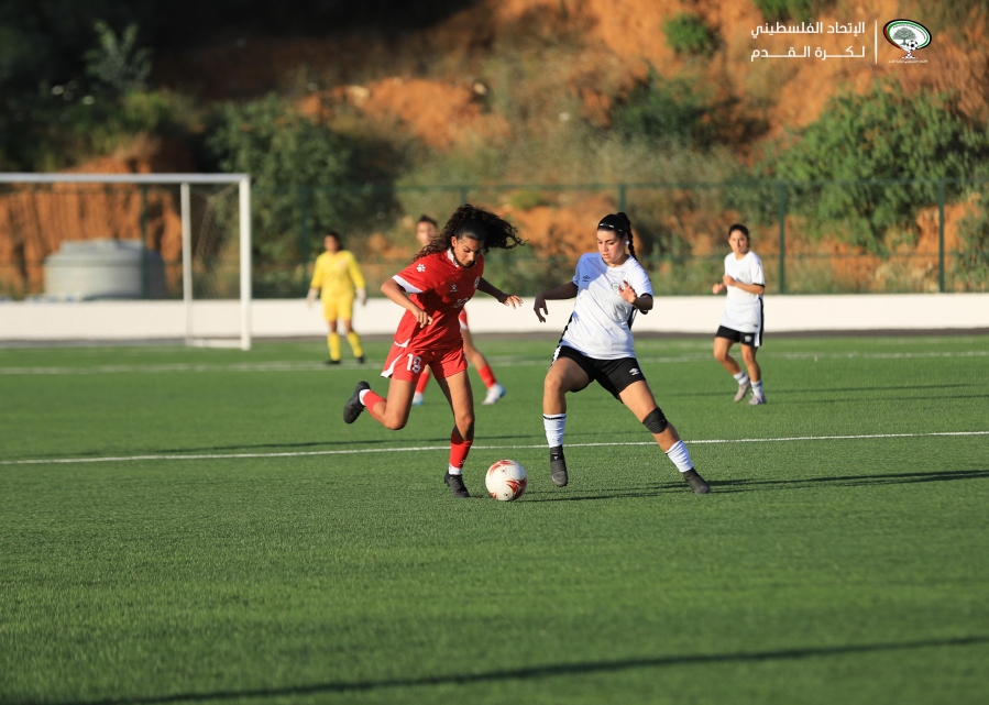 التعادل يحسم اللقاء الودي الأول بين سيدات فلسطين ولبنان