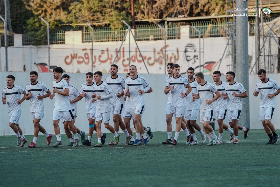 الفدائي الأولمبي يواصل معسكره التدريبي في الخليل استعداداً لتصفيات كأس آسيا