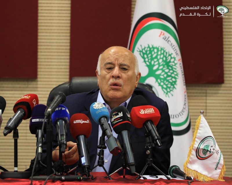 الرجوب يعقد مؤتمر صحفيا الثلاثاء للحديث عن اعتداءات إسرائيل على الرياضة الفلسطينية