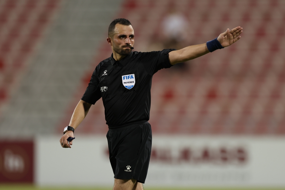 لأول مرة.. طاقم حكام فلسطيني بالكامل يدير مباراة في دوري أبطال آسيا