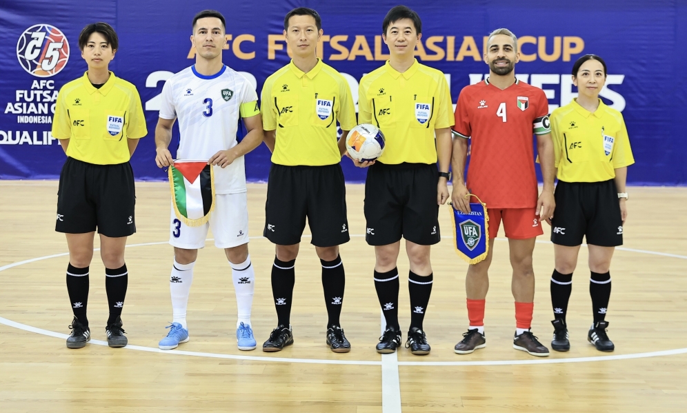 خسارة قاسية لمنتخبنا أمام أوزبكستان في تصفيات آسيا لكرة الصالات