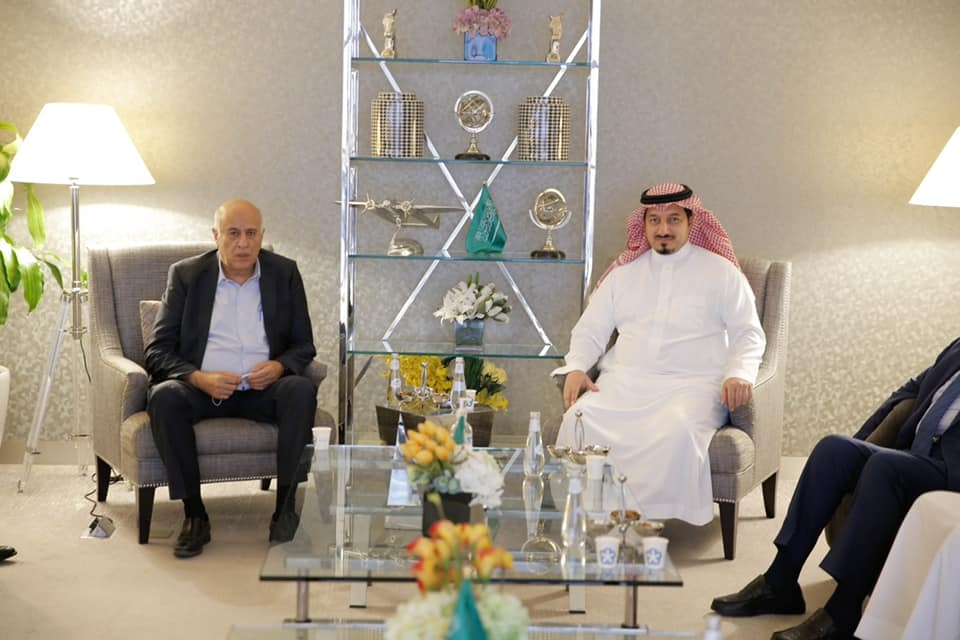 في رسالة للفريق الرجوب.. المسحل يؤكد دعم السعودية المتواصل لكرة القدم الفلسطينية