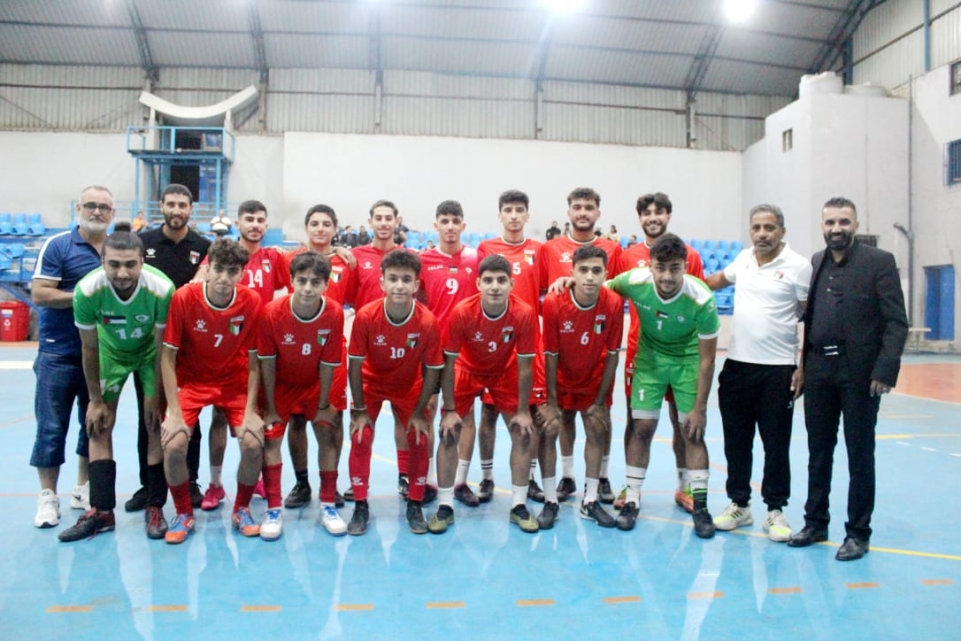 اتحاد الكرة- فرع الشتات ينظم مباراتين وديتين لمنتخب الصالات تحت 20 عاما