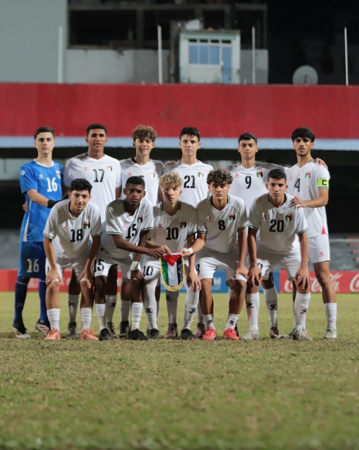 فدائي الناشئين يحسم وديته الثانية أمام المالديف بثلاثية نظيفة