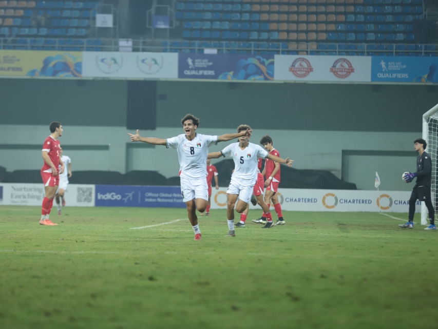 فدائي الناشئين يتعادل أمام نظيره اللبناني بهدف لمثله