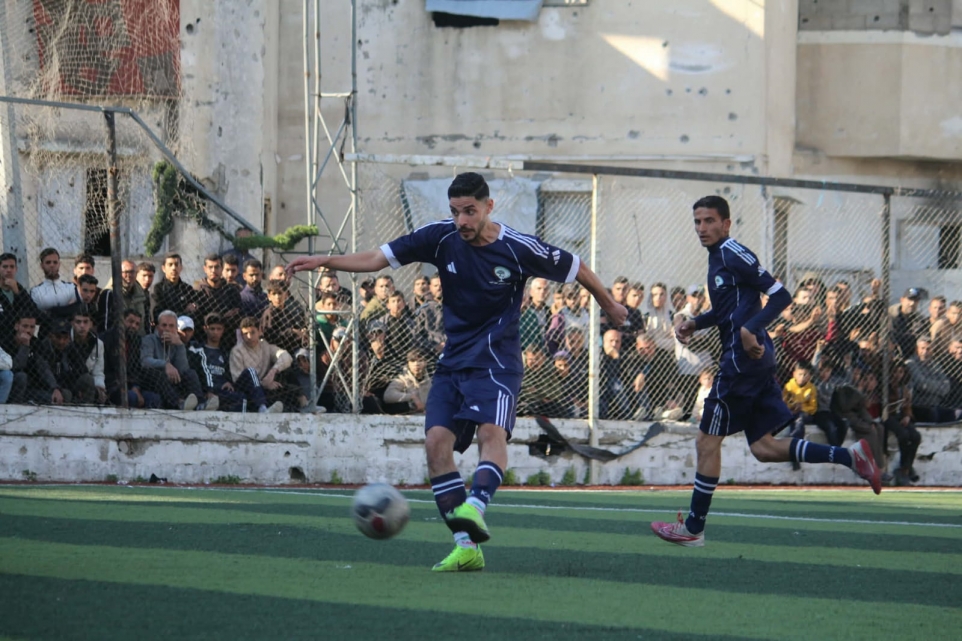 غزة الرياضي وخدمات رفح يضمنان التأهل لنصف نهائي البطولة التنشيطية &nbsp;