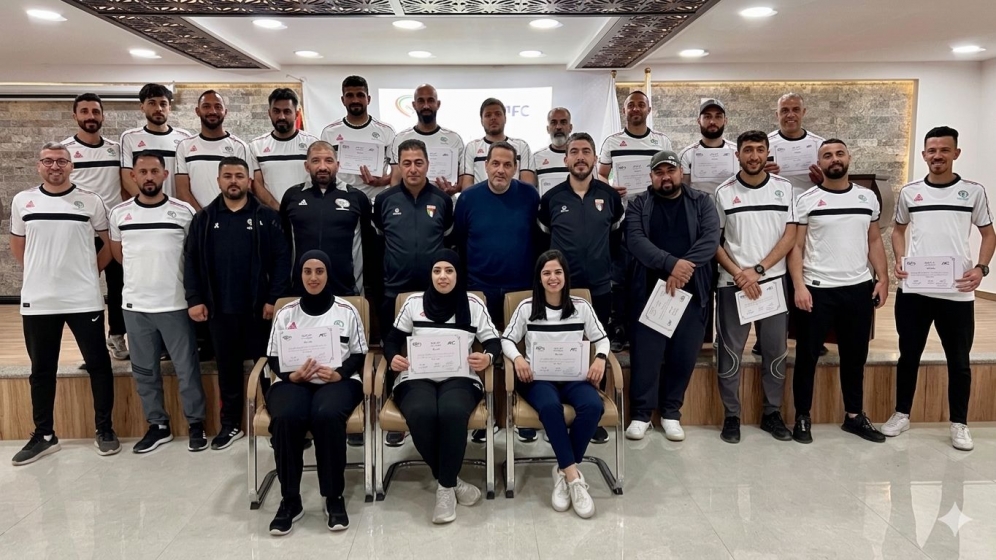 اتحاد الكرة يختتم دورة&nbsp;المستوى الثالث في أريحا&nbsp;