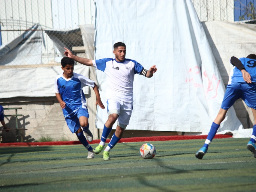 شباب رفح يحقق فوزه الثاني والرباط يكتسح شباب معن وفلسطين والشمس يودعان بطولة الأمل