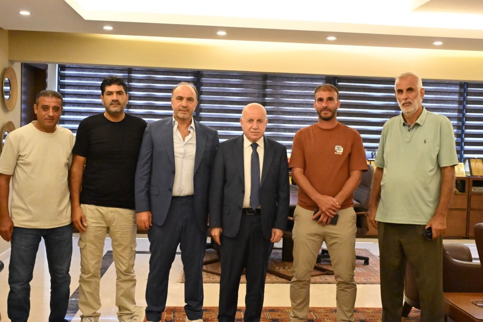 وفد من اتحاد الكرة يزور الاتحاد اللبناني&nbsp;ويبحث&nbsp;أوضاع اللاعب الفلسطيني