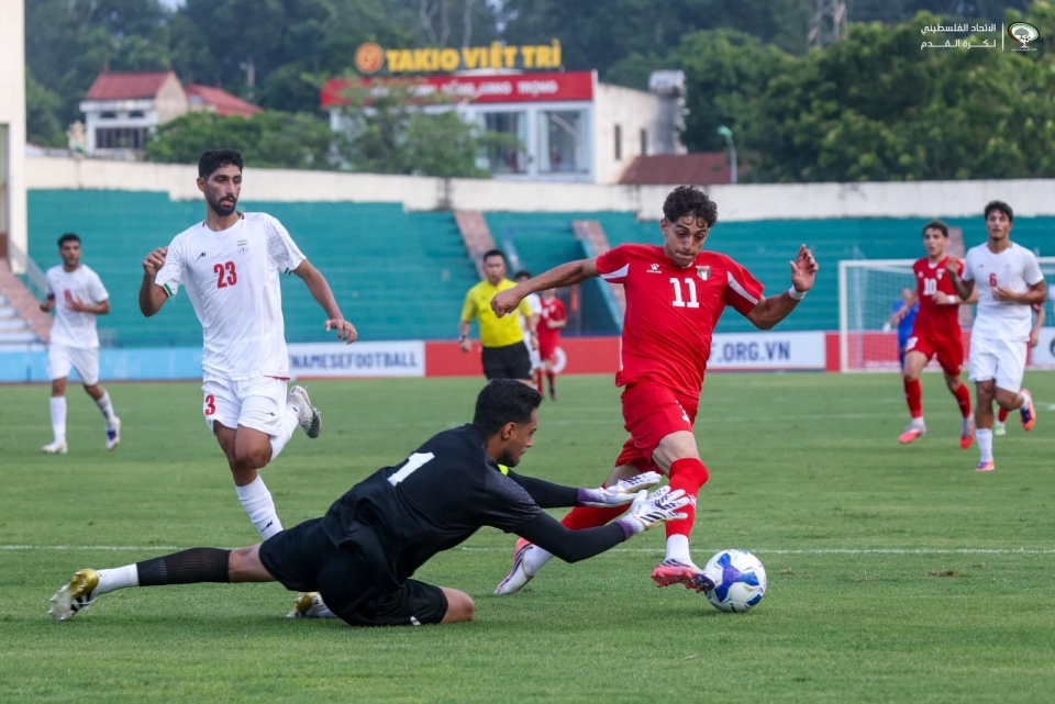 فدائي الشباب يتعثر&nbsp;أمام إيران&nbsp;في افتتاح مشواره بتصفيات كأس آسيا